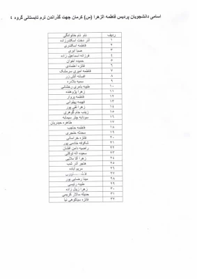 انتخاب واحد ترم تابستان 94