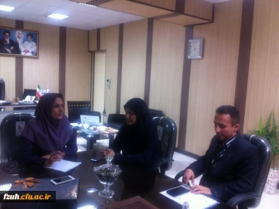 نشست صمیمانه سرپرست پردیس فاطمه الزهرا (س) با معاون امور جوانان جمعیت هلال احمر
