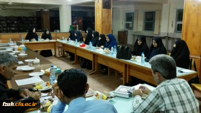 جلسه شورای مدرسین پردیس