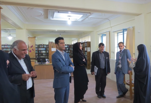 بازدید دکتر ساکی معاون پژوهش و فن آوری دانشگاه فرهنگیان  از پردیس