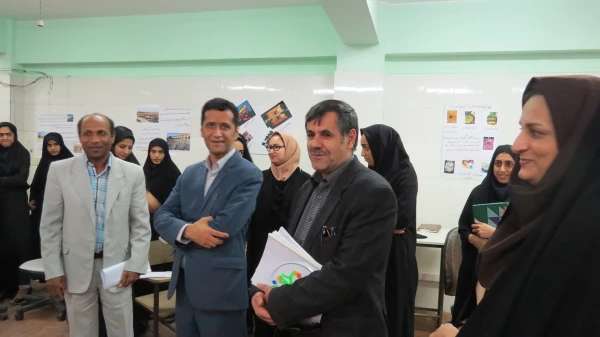 بازدید دکتر ساکی معاون پژوهش و فن آوری دانشگاه فرهنگیان  از پردیس