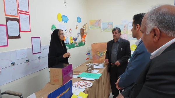 بازدید  دکتر ساکی معاون پژوهش و فن آوری دانشگاه فرهنگیان از فعالیتهای فرهنگی