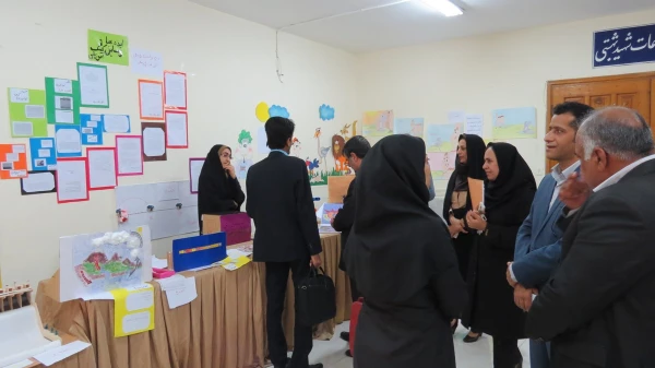 بازدید  دکتر ساکی معاون پژوهش و فن آوری دانشگاه فرهنگیان از فعالیتهای فرهنگی