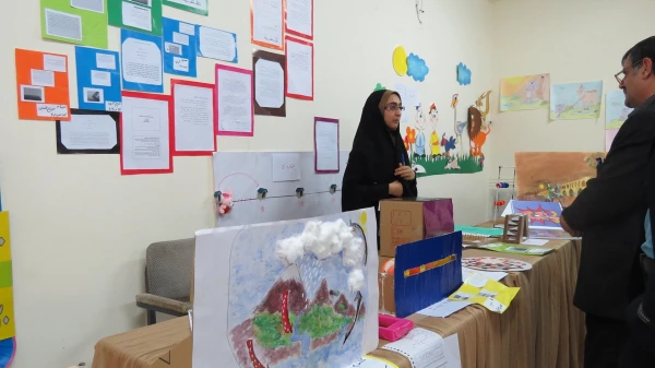 بازدید  دکتر ساکی معاون پژوهش و فن آوری دانشگاه فرهنگیان از فعالیتهای فرهنگی