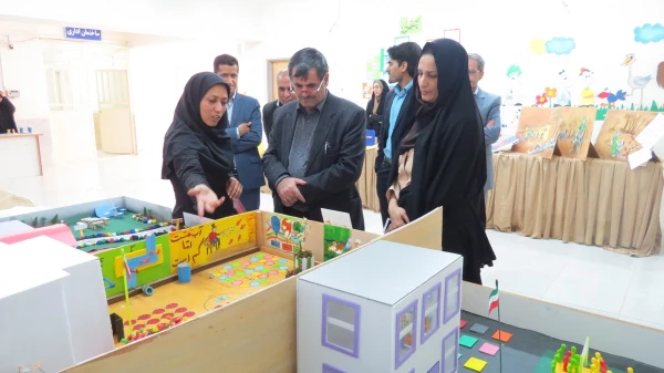 بازدید  دکتر ساکی معاون پژوهش و فن آوری دانشگاه فرهنگیان از فعالیتهای فرهنگی