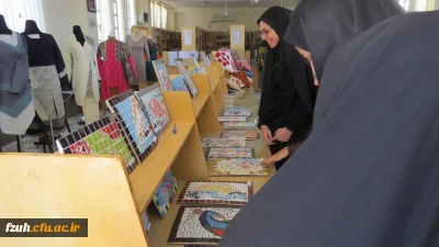 بازدید  دانشجو معلمان از  نمایشگاه  دانشکده فنی فاطمیه به مناسبت هفته پژوهش