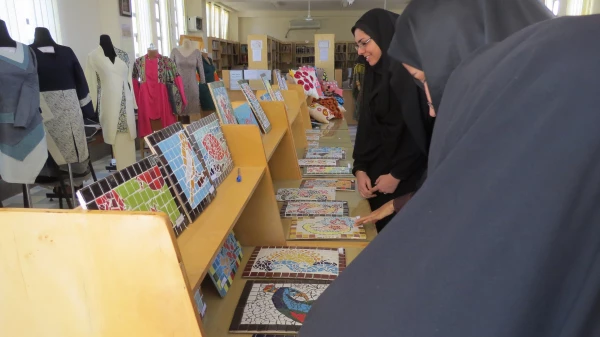 بازدید از نمایشگاه دانشکده فنی