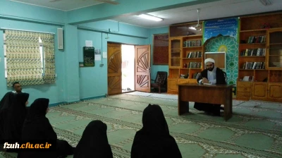 نشست صمیمانه نماینده نهاد رهبری  حجه الاسلام و المسلمین قاسمی شیری با همکاران پردیس