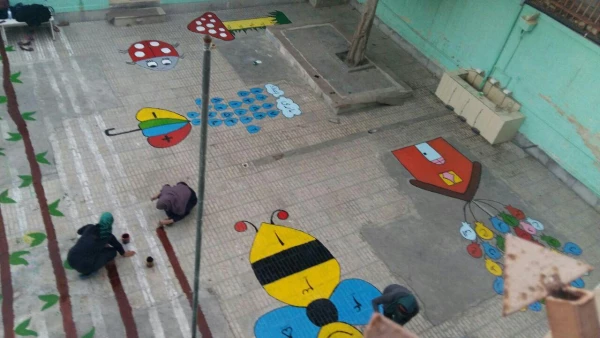 طرح حیاط پویا