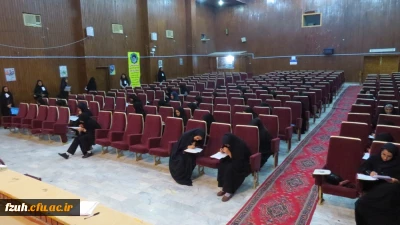 شرکت دانشجو معلمان در آزمون کتبی  بیست و ششمین جشنواره فرهنگی قران و عترت