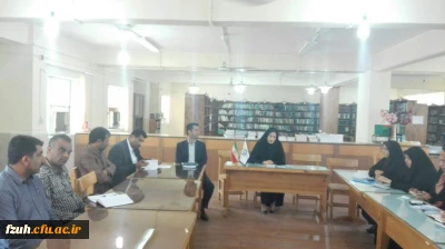 برگزاری اولین  جلسه شورای اداری پردیس در سال 95