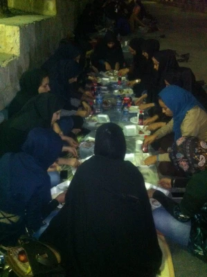 اردوی ابگرم گنو پردیس فاطمه الزهرا س بندرعباس مورخ ٩٥/٢/٧