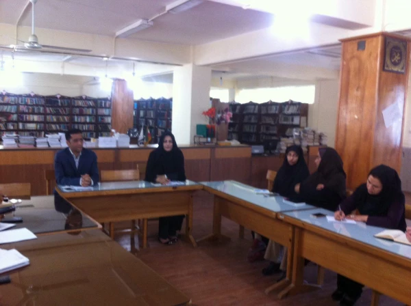 تشکیل جلسه شورای اداری پردیس فاطمه الزهرا (س)