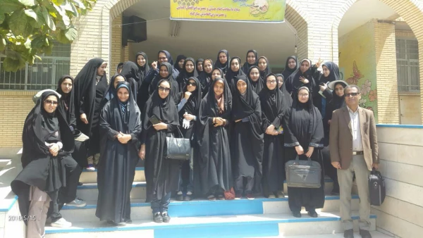 بازدید دانشجویان دانشگاه فرهنگیان پردیس فاطمه الزهرا (س)از مرکز استثنایی امید