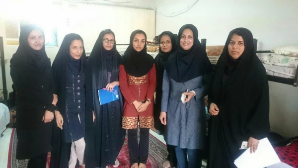 دیدار دوستانه ریاست پردیس با دانشجویان خوابگاهی