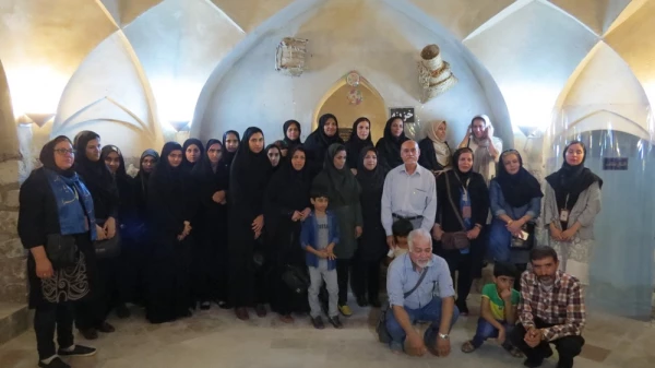 بازدید دانشجویی به مناسبت هفته گردشگری