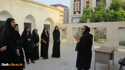 بازدید دانشجویان اماکن گردشگری بندرعباس به مناسبت هفته گردشگری