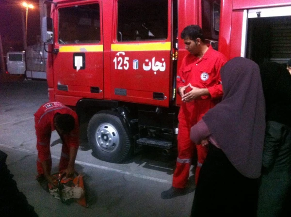 کارگاه آموزشی اطفاء حریق