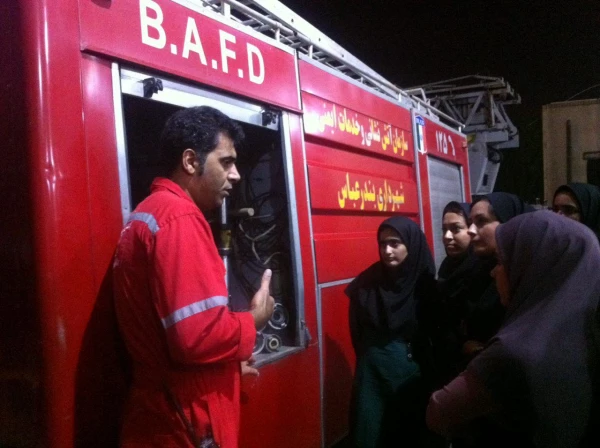 کارگاه آموزشی اطفاء حریق