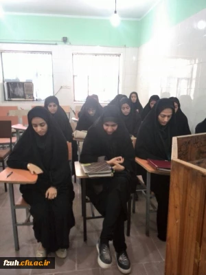 دیدار صمیمانه سرکار خانم گودرزی مسئول واحد خواهران نهاد رهبری با دانشجو  معلمان ورودی 95