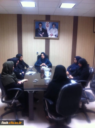 تشکیل جلسه شورای اداری پردیس مورخ 95/10/04