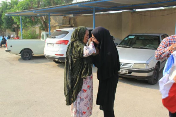 بازدید  دانشجو معلمان از خانه سالمندان