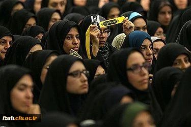 شرکت دانشجو معلمان پردیس فاطمه الزهرا (س) در دیدار رهبری به مناسبت هفته بزرگداشت مقام معلم