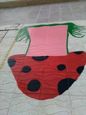 اجرای طرح حیاط پویا توسط کارورزهای دانشگاه به مناسبت هفته تربیت بدنی