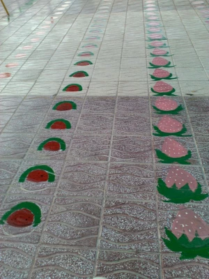 اجرای طرح حیاط پویا توسط کارورزهای دانشگاه به مناسبت هفته تربیت بدنی