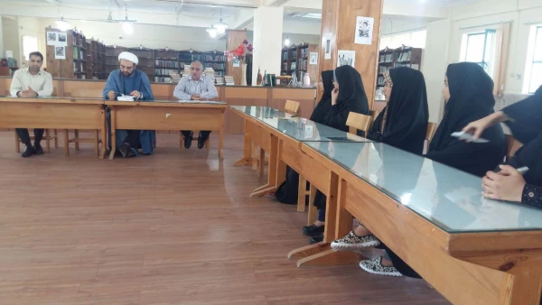 جلسه تو جیهی دانشجویان اعزامی اردوی راهیان نور