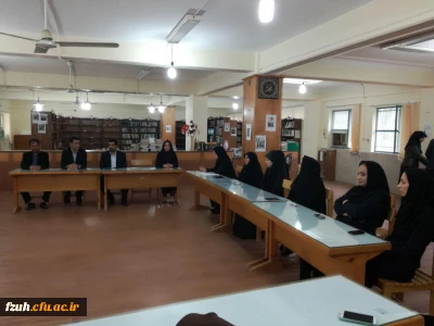 جلسه شورای اداری پردیس با حضور مدیریت محترم استانی جناب آقای دکتر ضیایی و هیات همراه  در تاریخ 96/10/04