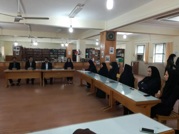 جلسه شورای اداری پردیس با حضور مدیریت محترم استانی جناب آقای دکتر ضیایی و هیات همراه  در تاریخ 96/10/04