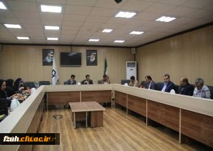 نشست مشترک شورای آموزشی با اعضای هیات علمی و استادان مدعو