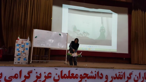 برگزاری کارگاه تئاتر توسط خانم بقایی در روز ۳ شنبه ۹۶/۱۲/۱۶در سالن اجتماعات پردیس 5