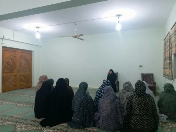 مراسم سخنرانی و مولودی خوانی هئیت دانشجویی فاطمیون پردیس فاطمه الزهرا 2