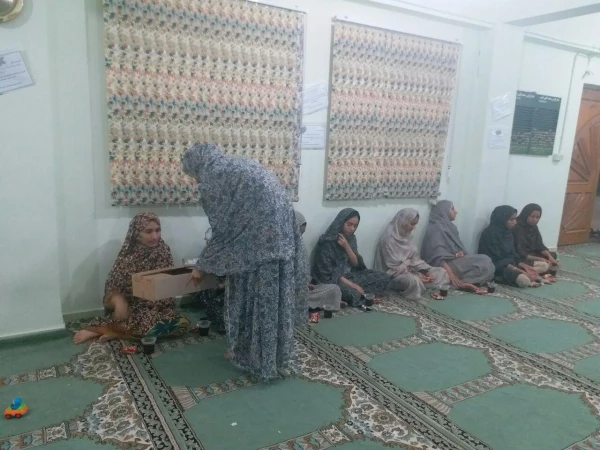 مراسم سخنرانی و مولودی خوانی هئیت دانشجویی فاطمیون پردیس فاطمه الزهرا 4