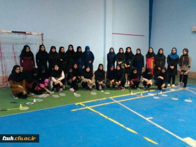 برگزاری مسابقات بدمینتون  به مناسبت روز جوان