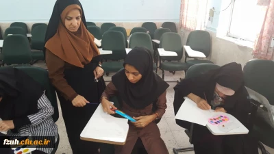 برگزاری کلاس تذهیب استاد باذوق