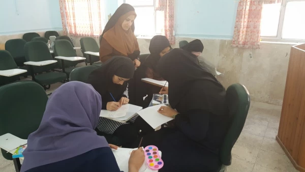 برگزاری کلاس تذهیب استاد باذوق  4