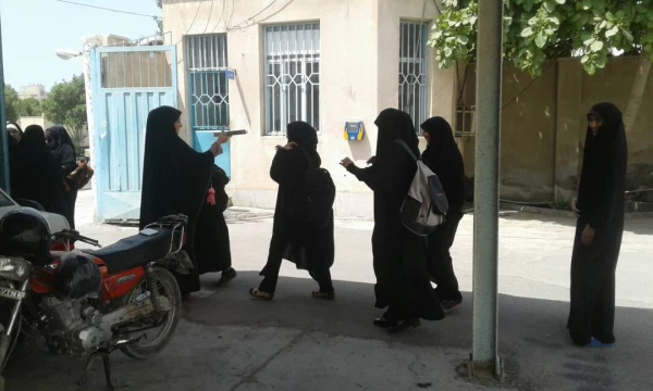 بدرقه ده نفر از دانشجومعلمان پردیس جهت حضور در برنامه دیدار مقام معظم رهبری در تاریخ 17 اردیبهشت 97  2