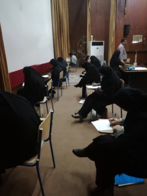 برگزاری آزمون دروس مجازی مهارت اموزان ماده 28 مورخ 24 و 26 اردیبهشت 97 در سالن اجتماعات پردیس  2