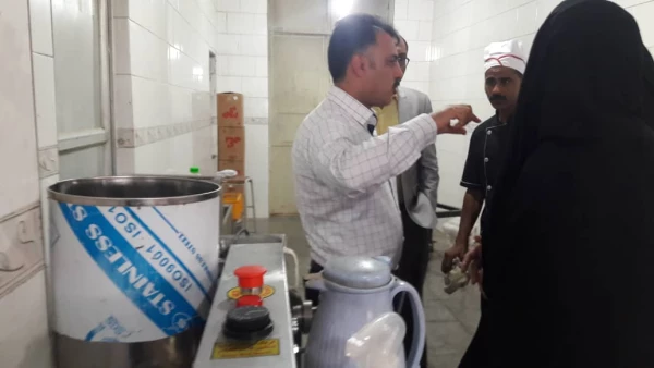 بازدید از آشپزخانه صنعتی پردیس 7