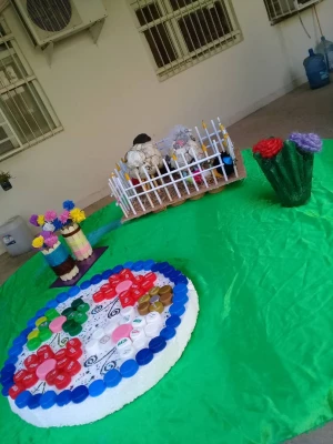 برپایی نمایشگاه صنایع دستی با استفاده از مواد دور ریختنی

 2