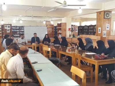 برگزاری جلسه شورای اداری در پردیس با حضور دکتر ضیایی مدیریت امور پردیس های استان و هیات همراه در تاریخ 29 اردیبهشت 98