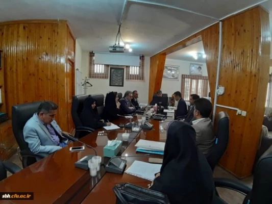 نسشت شورای کارورزی دانشگاه فرهنگیان هرمزگان با حضور مدیر کل آموزش و پرورش استان
 4