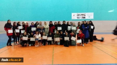 کسب مقام سوم بدمینتون در مسابقات جام رمضان