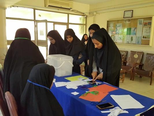 برگزاری انتخابات انجمن اسلامی پردیس فاطمه الزهرا (س) بندرعباس 4