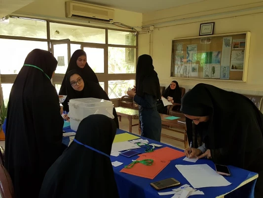 برگزاری انتخابات انجمن اسلامی پردیس فاطمه الزهرا (س) بندرعباس 5