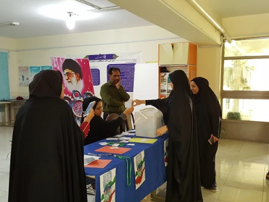 برگزاری انتخابات انجمن اسلامی پردیس فاطمه الزهرا (س) بندرعباس 10