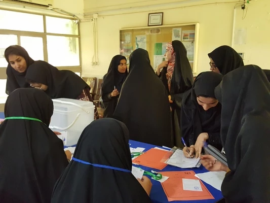 برگزاری انتخابات انجمن اسلامی پردیس فاطمه الزهرا (س) بندرعباس 11